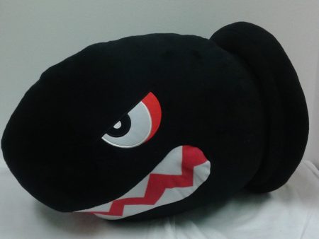 Super Mario Bros.: Banzai (Bullet) Bill Pillow Online Hot Sale