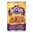 Sylvia s Black Eye Peas - Seasoned - Case Of 12 - 15 Oz. Online Hot Sale