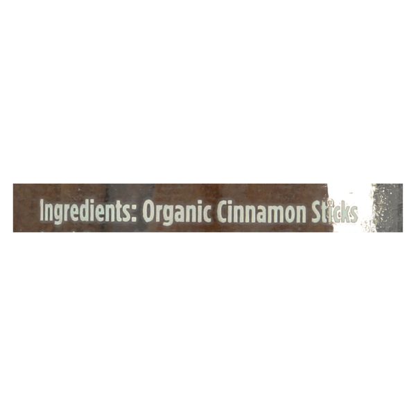 Spicely Organics - Organic Cinnamon - Sticks - Case Of 3 - 6 Count Discount