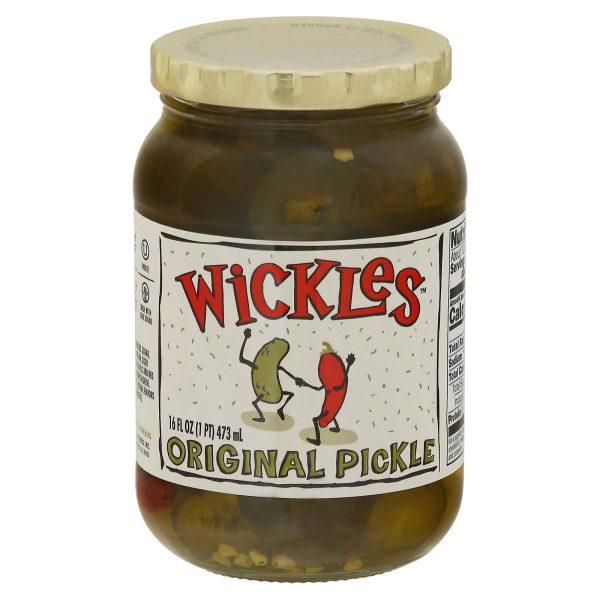 Wickles - Pickles - Original Chips - Case Of 6 - 16 Fl Oz. Online