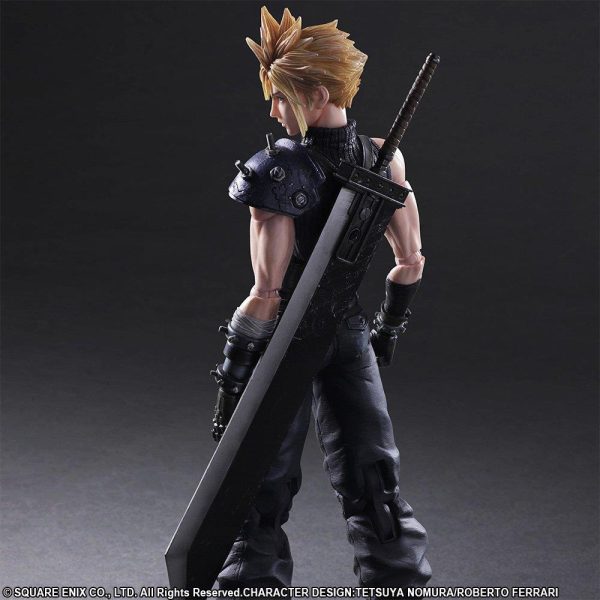 Final Fantasy VII Remake: Cloud Strife Play Arts -Kai- Action Figure Fashion