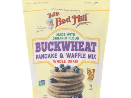 Bob s Red Mill - Pancake waffle Bckwht - Case Of 4 - 24 Oz Online Hot Sale