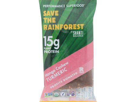 Shanti Bar - Superfood Protein Bar - Mango Cashew - Case Of 12 - 2 Oz. Fashion