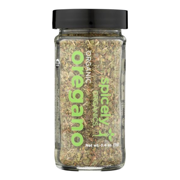 Spicely Organics - Organic Oregano - Case Of 3 - 0.4 Oz. Online Hot Sale