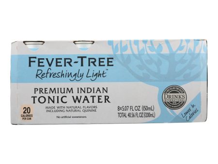 Fever-tree - Refreshngly Lt Tonic Cans - Case Of 3-8 5.07fz For Discount