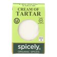 Spicely Organics - Cream Of Tartar - Case Of 6 - 0.5 Oz. Supply