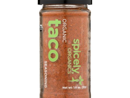 Spicely Organics - Organic Taco Seasoning - Case Of 3 - 1.8 Oz. Cheap