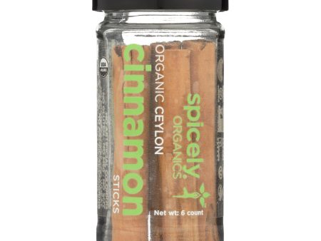 Spicely Organics - Organic Cinnamon Ceylon - Sticks - Case Of 3 - 6 Count Online