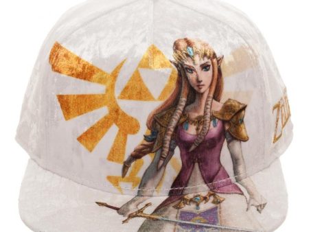 Legend of Zelda: Zelda Velvet Snapback Hat Online