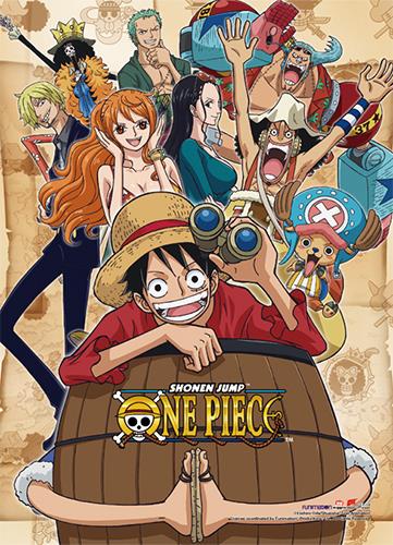 One Piece: Group Barrel Hi-End Wall Scroll Online