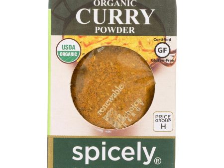 Spicely Organics - Organic Curry Powder - Case Of 6 - 0.45 Oz. Online