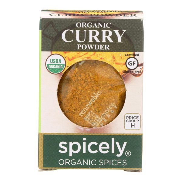 Spicely Organics - Organic Curry Powder - Case Of 6 - 0.45 Oz. Online