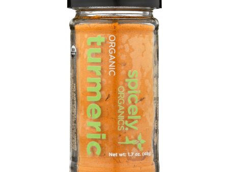 Spicely Organics - Organic Turmeric - Case Of 3 - 1.7 Oz. Cheap