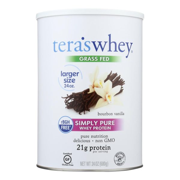 Tera s Whey Protein - Rbgh Free - Bourbon Vanilla - 24 Oz Cheap