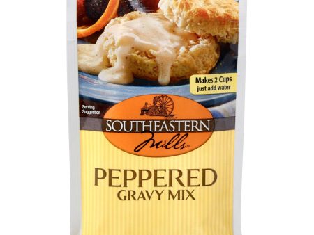 Southeastern Mills Gravy - Pepper - Case Of 24 - 2.75 Oz Online Sale