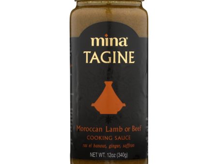 Mina s Moroccan Lamb Or Beef Tagine Sauce  - Case Of 6 - 12 Oz Online