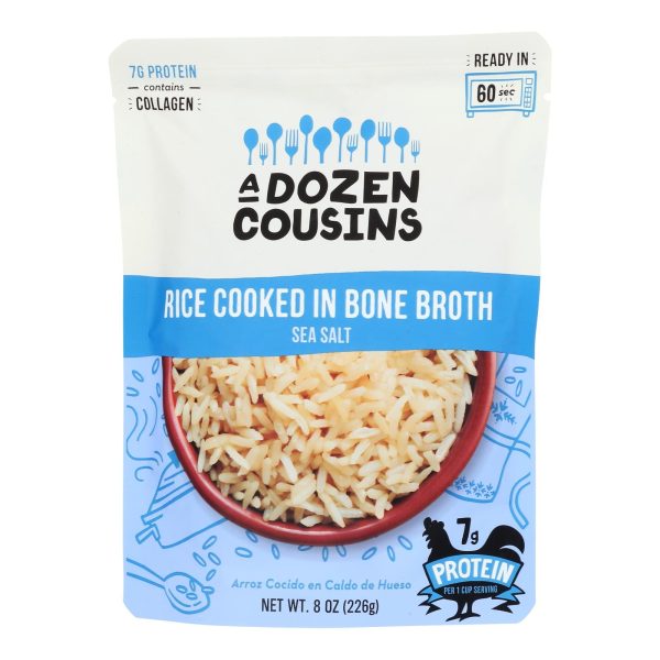 A Dozen Cousins - Rice Sea Salt Rte - Case Of 6-8 Oz Cheap