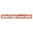 Spicely Organics - Organic Paprika - Smoked - Case Of 3 - 1.7 Oz. For Sale