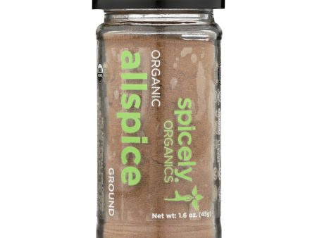 Spicely Organics - Organic Allspice - Ground - Case Of 3 - 1.6 Oz. Hot on Sale