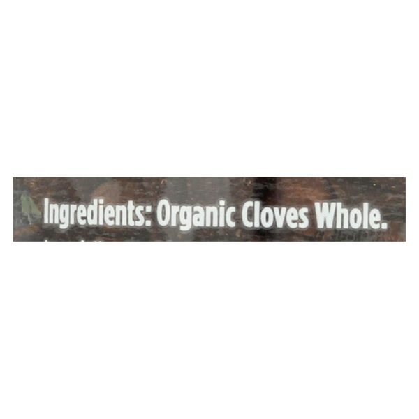 Spicely Organics - Organic Cloves - Whole - Case Of 3 - 1.1 Oz. Fashion