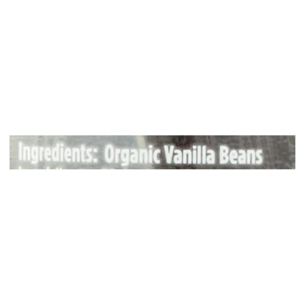 Spicely Organics - Organic Vanilla Bean - Case Of 3 - 2 Count Online Sale