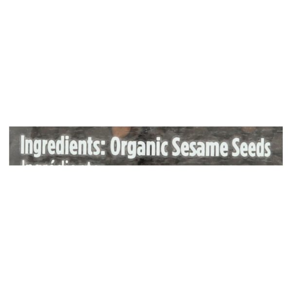 Spicely Organics - Organic Sesame - Black - Case Of 3 - 2 Oz. Cheap