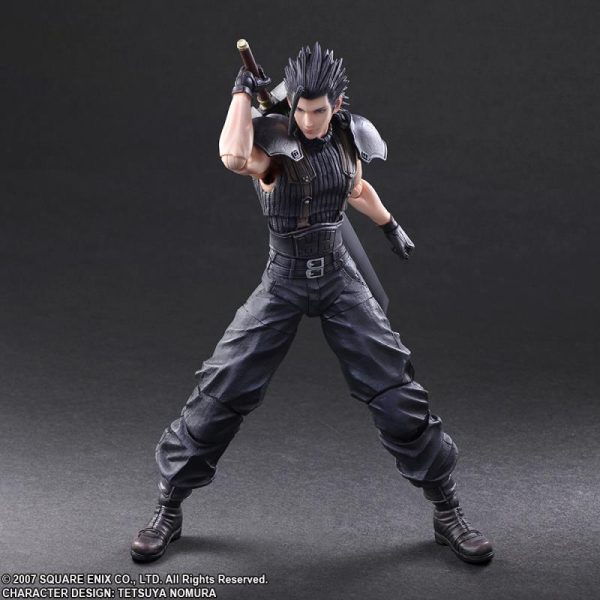 Crisis Core Final Fantasy VII: Zack Fair Play Arts -Kai- Action Figure on Sale