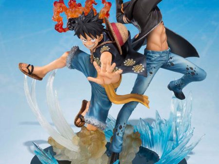 One Piece: Monkey D Luffy and Trafalgar Law Figuarts Zero 5th Anniversary Figure Online Hot Sale