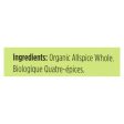 Spicely Organics - Organic Allspice - Whole - Case Of 6 - 0.3 Oz. Cheap