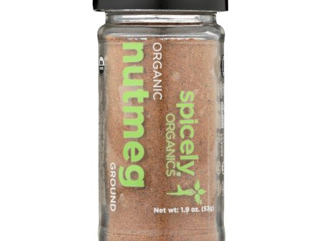 Spicely Organics - Organic Nutmeg - Ground - Case Of 3 - 1.9 Oz. For Cheap