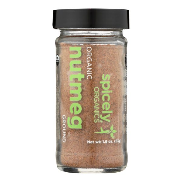 Spicely Organics - Organic Nutmeg - Ground - Case Of 3 - 1.9 Oz. For Cheap