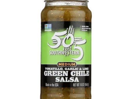 505 Southwestern - Salsa Green Chili Tomatillo - Case Of 12-16 Fluid Ounces Fashion