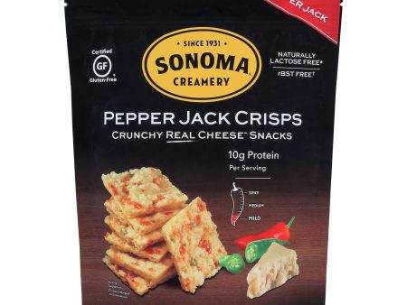 Sonoma Creamery - Cracker Pepperjack Crisp - Case Of 12 - 2.25 Oz For Discount