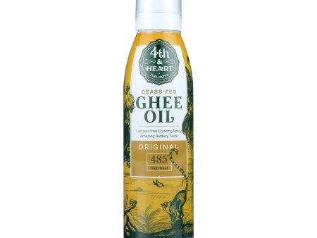 4th & Heart - Ghee oil Original Spray - Case Of 6 - 5 Oz For Discount