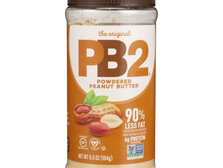 Pb2 Powdered Peanut Butter  - Case Of 6 - 6.5 Oz Supply