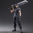 Crisis Core Final Fantasy VII: Zack Fair Play Arts -Kai- Action Figure on Sale