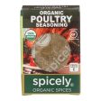 Spicely Organics - Organic Seasoning - Poultry - Case Of 6 - 0.35 Oz. Online Hot Sale