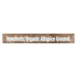 Spicely Organics - Organic Allspice - Ground - Case Of 3 - 1.6 Oz. Hot on Sale