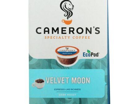 Cameron s Coffee - Coffee Velvet Moon - Case Of 6 - 12 Ct Hot on Sale