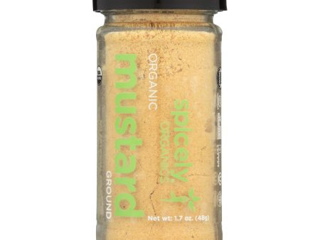 Spicely Organics - Organic Mustard - Ground - Case Of 3 - 1.7 Oz. For Cheap