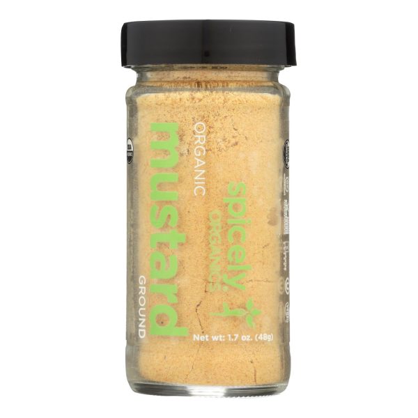 Spicely Organics - Organic Mustard - Ground - Case Of 3 - 1.7 Oz. For Cheap