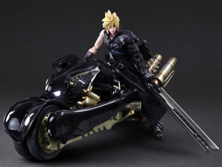 Final Fantasy VII Advent Children: Cloud Strife & Fenrir Play Arts -Kai- Action Figure Fashion