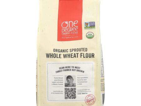 One Degree Organic Foods Sprouted Flour - Whole Wheat - Case Of 6 - 32 Oz. Online