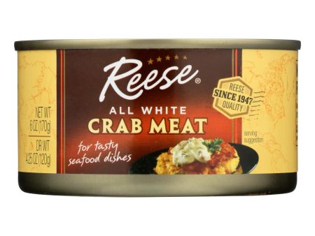 Reese Crabmeat - All White - Case Of 12 - 6 Oz For Cheap