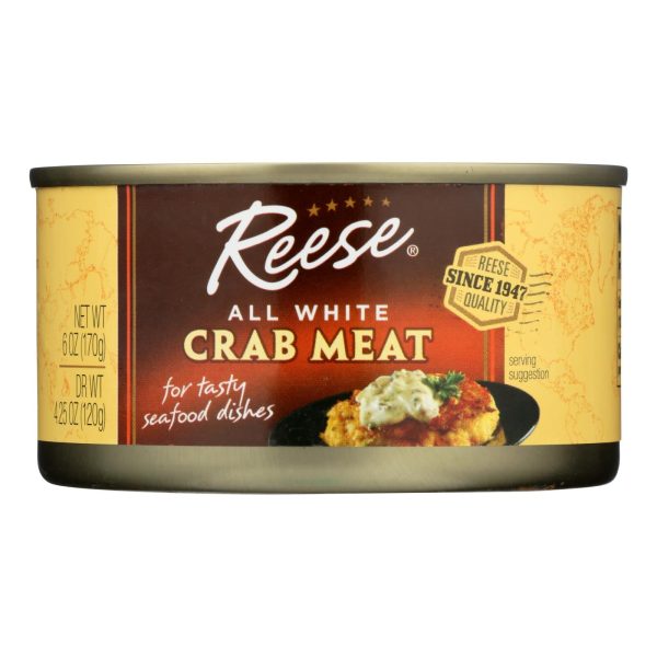 Reese Crabmeat - All White - Case Of 12 - 6 Oz For Cheap