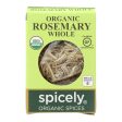 Spicely Organics - Organic Rosemary - Whole - Case Of 6 - 0.2 Oz. Online Hot Sale