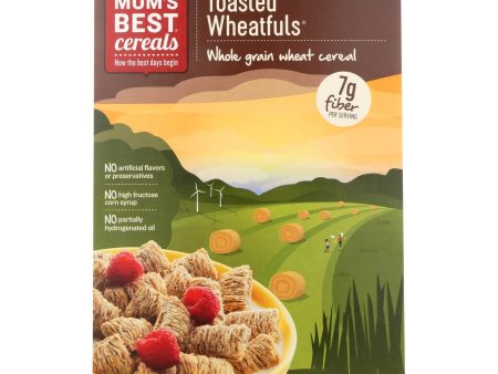 Mom s Best Naturals Wheat-fuls - Toasted - Case Of 12 - 24 Oz. For Cheap