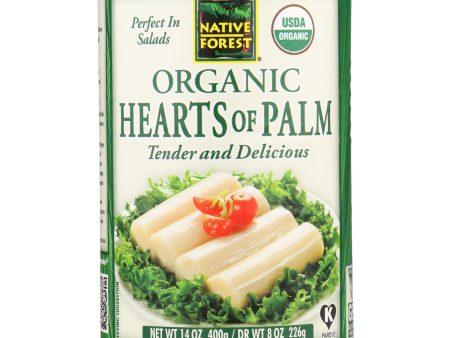 Native Forest Organic Hearts - Palm - Case Of 12 - 14 Oz. Supply