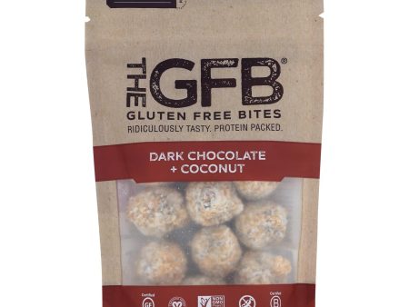 The Gluten Freeb Bites - Dark Chocolate Coconut - Case Of 6 - 4 Oz Online now