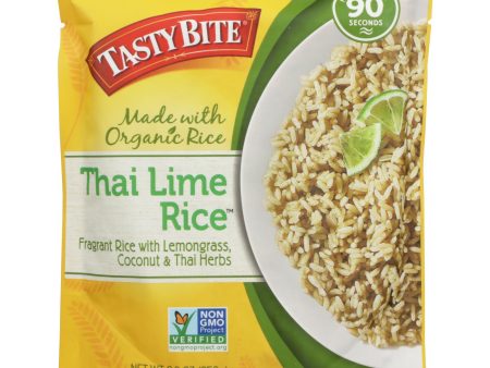 Tasty Bite Rice - Thai Lime - 8.8 Oz - Case Of 6 Online now